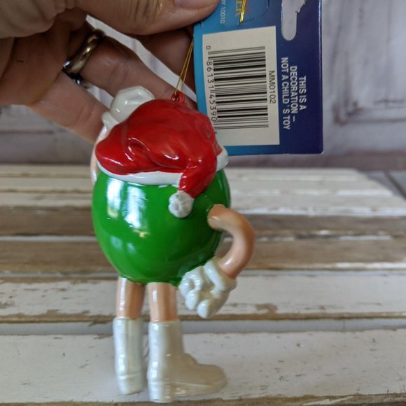 Kurt Adler green m&m ornament Xmas tree - Picture 4 of 6